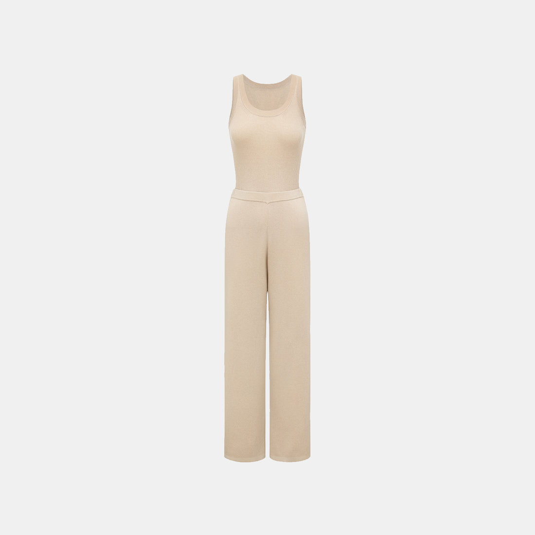 "Summer Diary" Cool Triacetate Cashmere Knit Pants - Halo