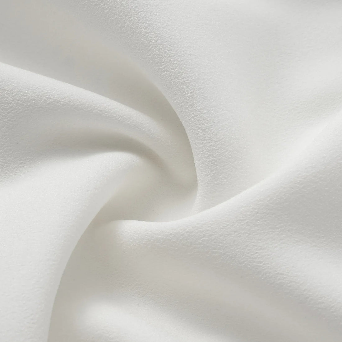 "Speak Sleek." Anti-wrinkle Acetate Special Cut Wide Leg Trousers - White