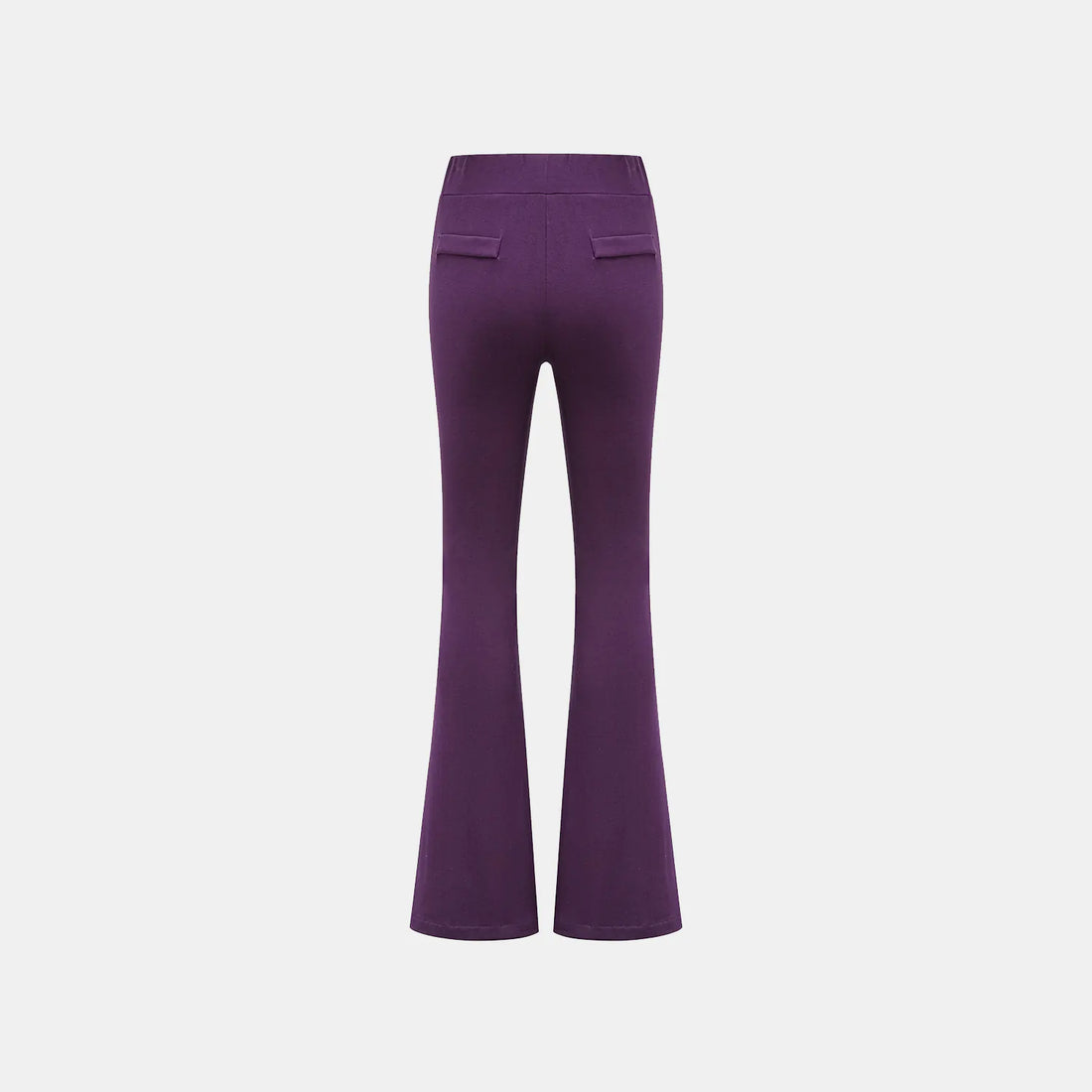 "Exquisite Daily" Ultra-soft Modal Vest/Straight Leg Pants Set - Grape Purple