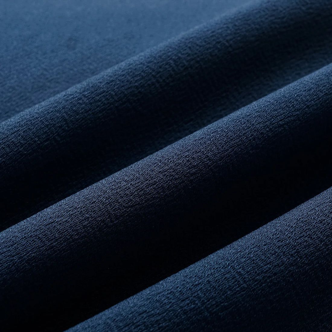 "Easy-go Chic" Heavy Acetate Casual Dress - Blue