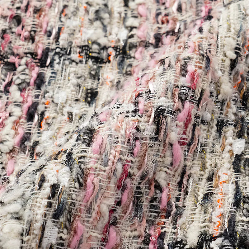 “Brunch at Ritz” tweed jacket—Ispahan