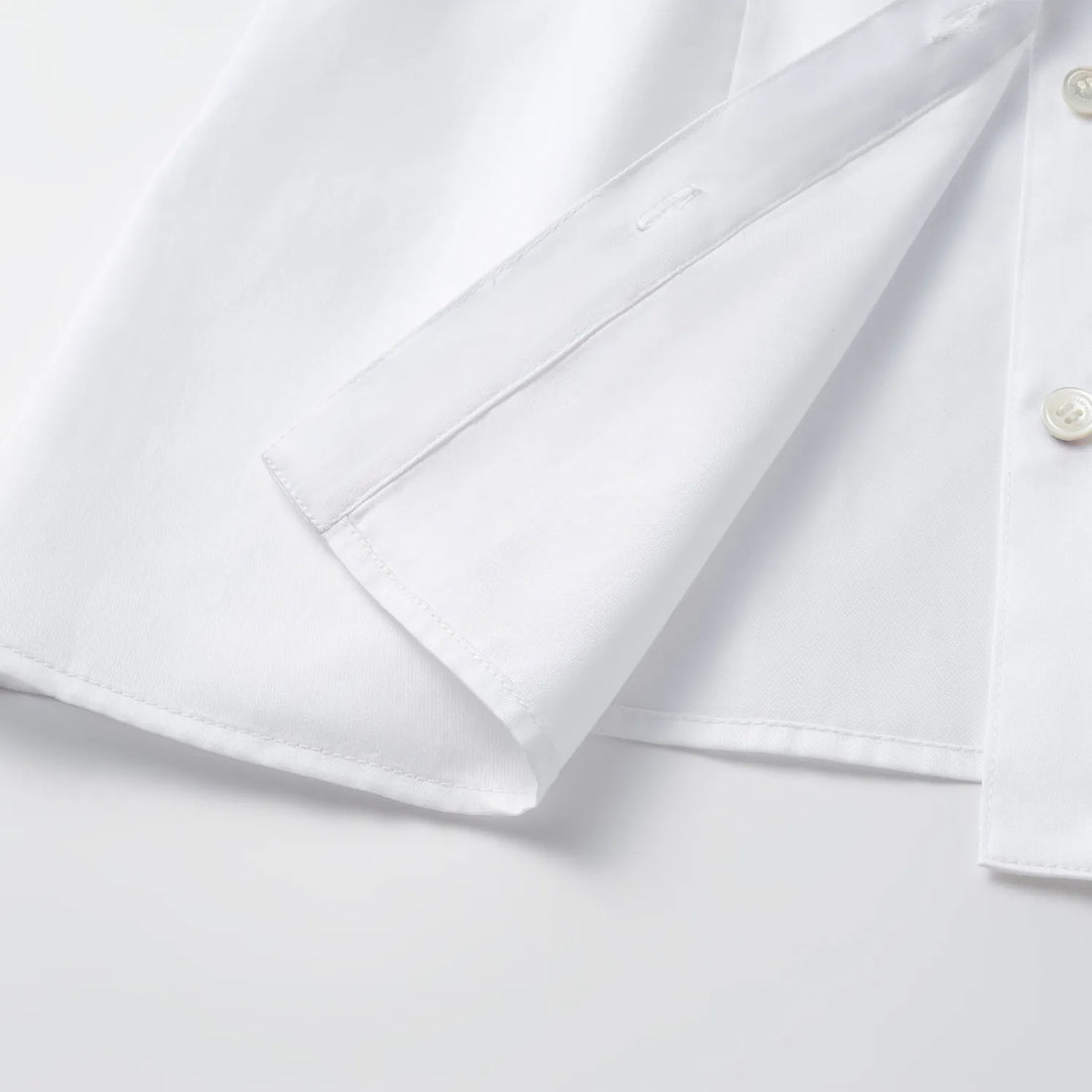 "Speak Sleek." Swiss cotton diamond cut fitted shirt