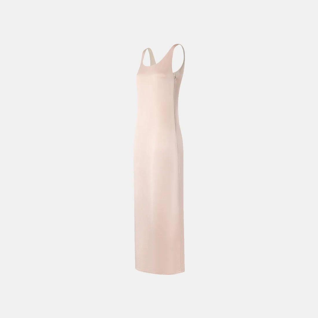 "Easy-Go Chic" Acetate Tank Dress — N0.1 Champagne Gold