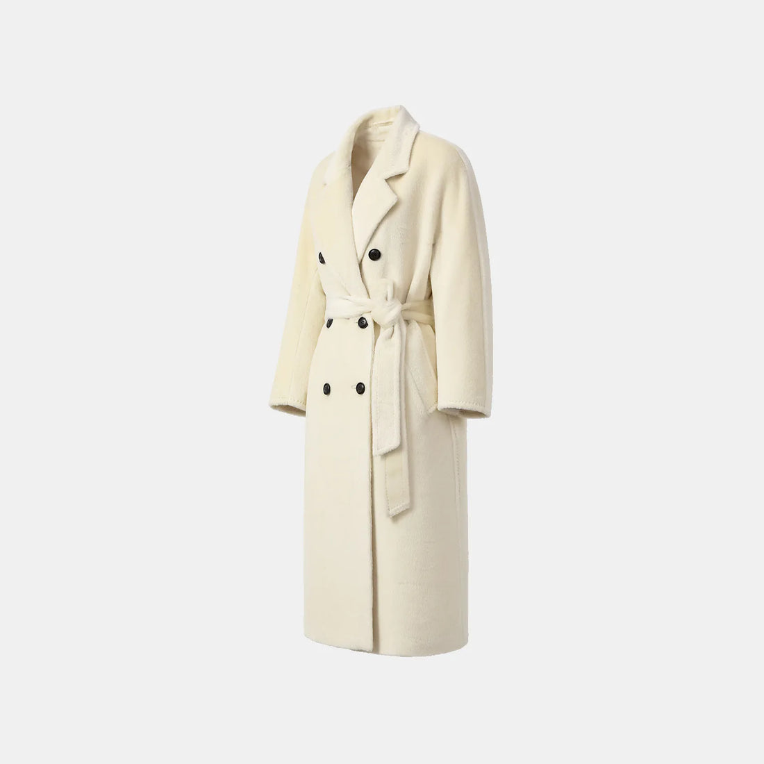 "Winter Diary" Baby Suri Albaka Long Coat - Snow