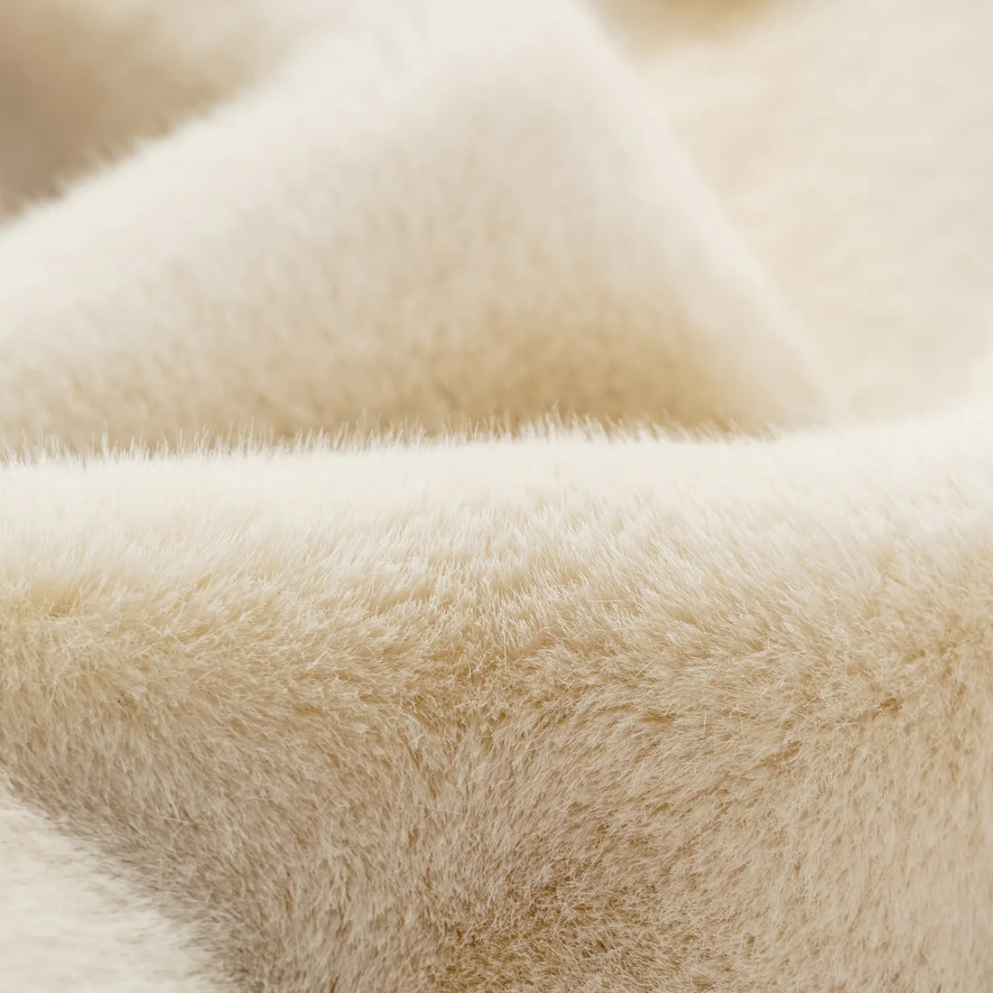 "Winter Diary" Tech Fur Chinese Style Vest Jacket - Platinum Beige