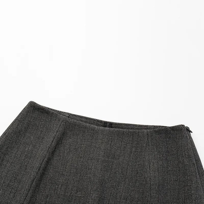 "Essential Golf Collection" Technical Fabric Culotte — Black