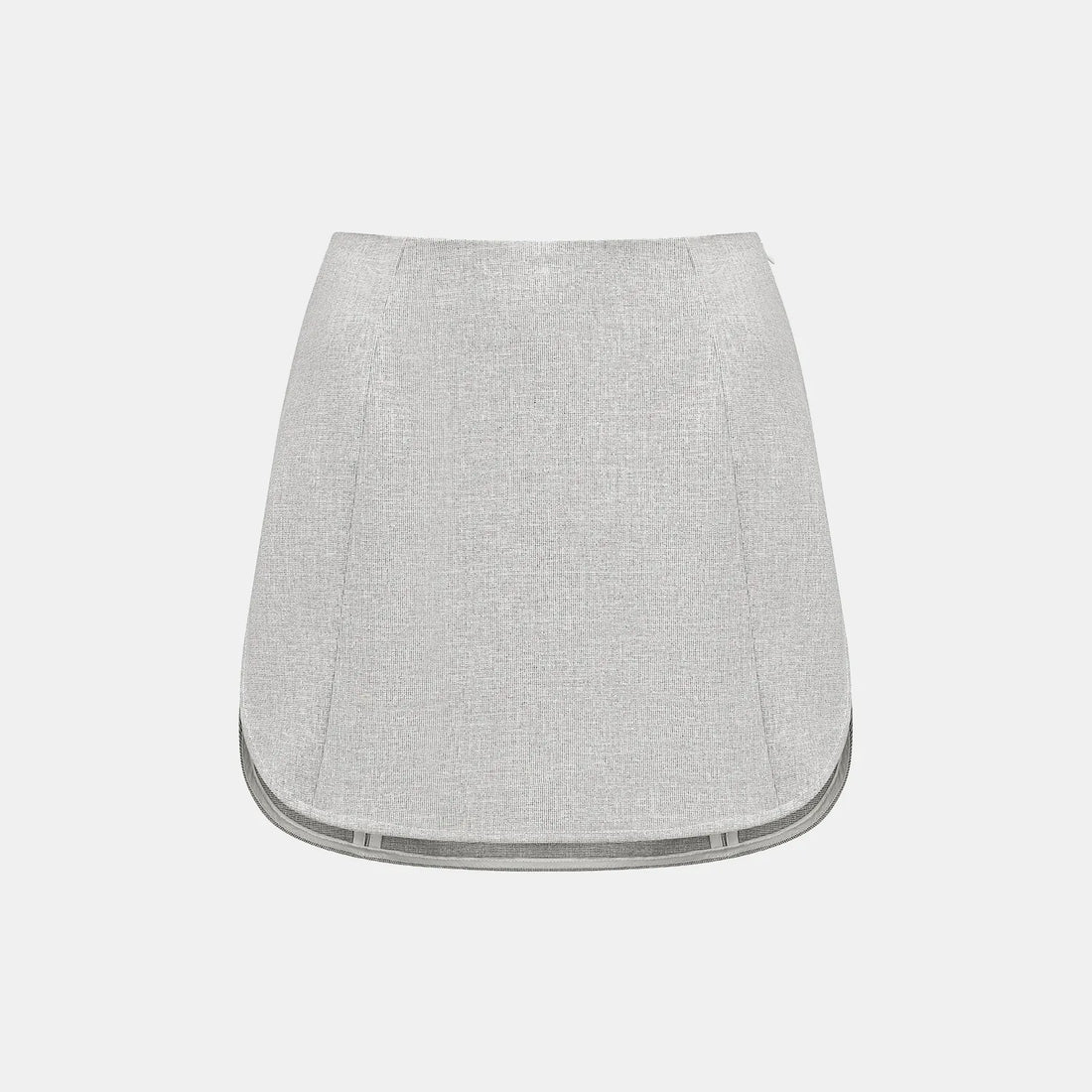 "Essential Golf Collection" Technical Fabric Skort - Grey