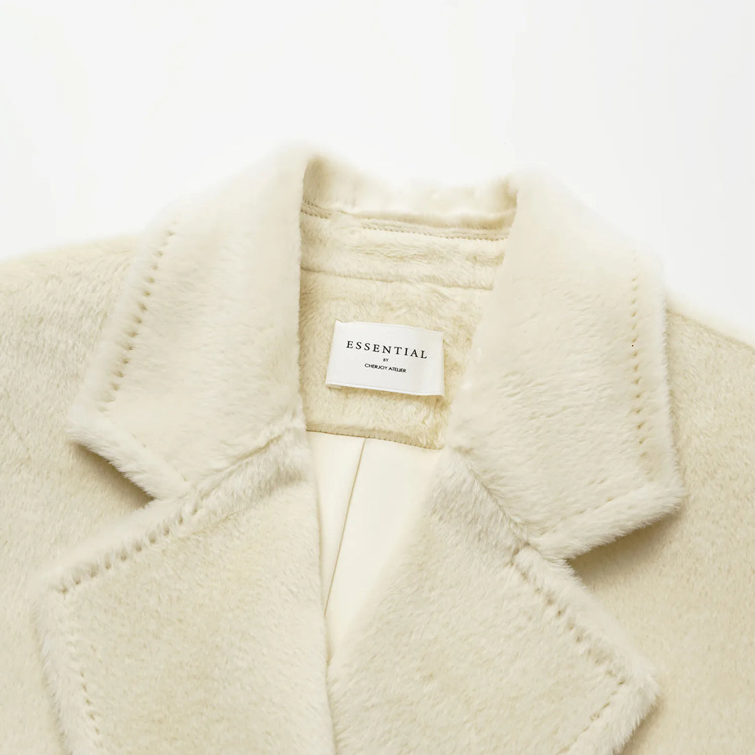 "Winter Diary" Baby Suri Albaka Long Coat - Snow