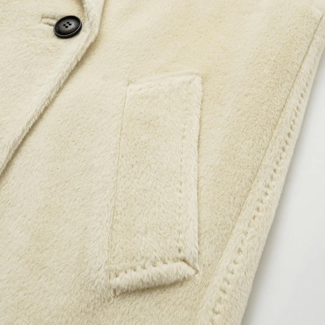 "Winter Diary" Baby Suri Albaka Long Coat - Snow