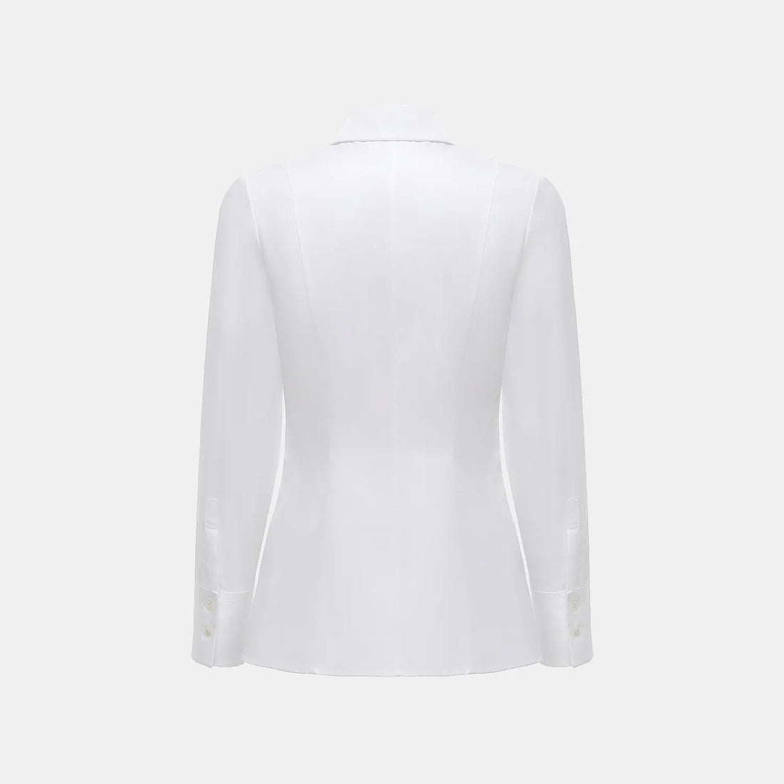 "Speak Sleek." Swiss cotton diamond cut fitted shirt