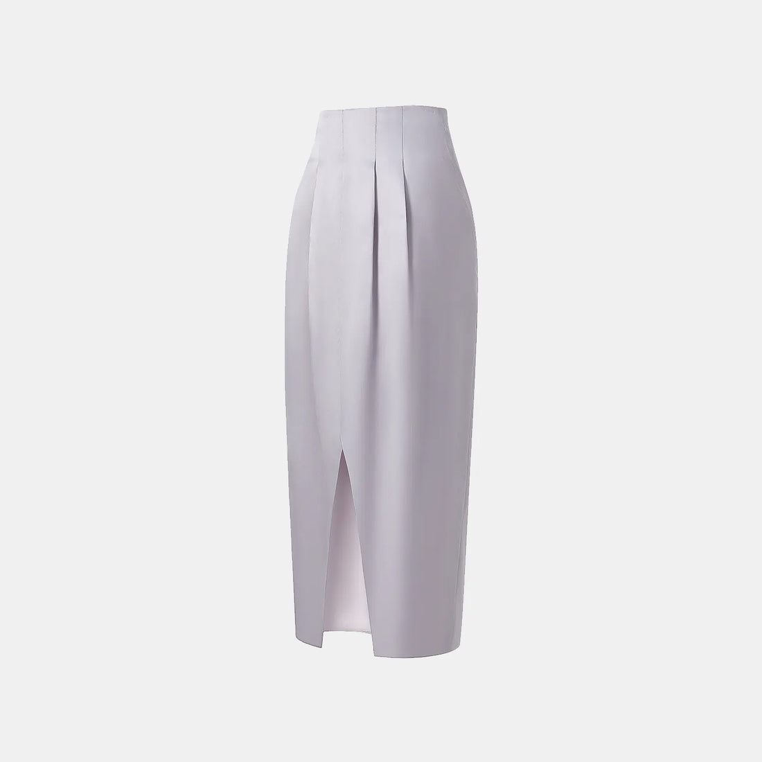 "Lying in the Spring" Silk Organza Tulip Skirt - Dusk Purple