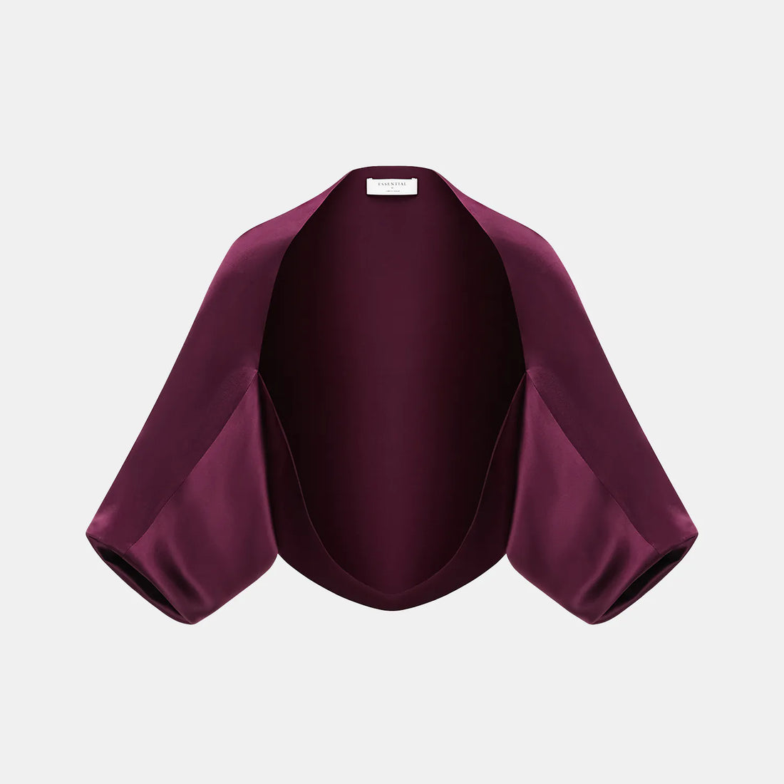 "Summer Diary" acetate shawl - grape purple