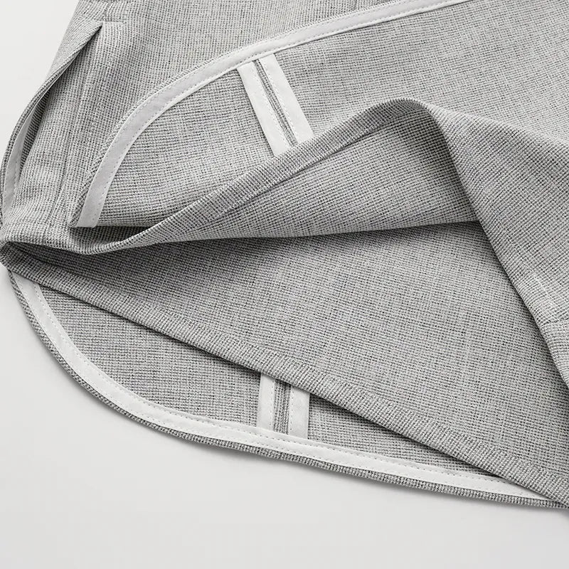 "Essential Golf Collection" Technical Fabric Skort - Grey