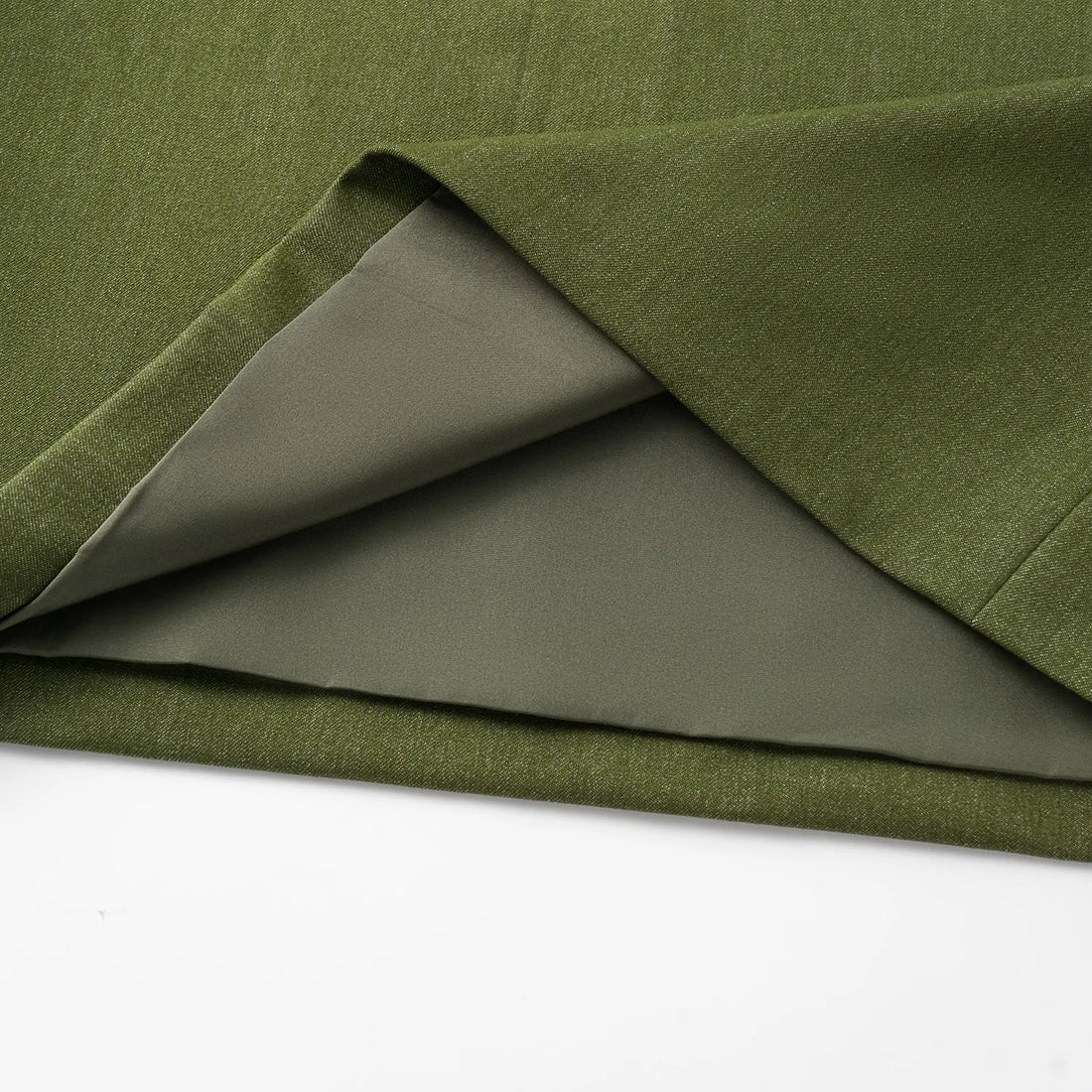 "Speak Sleek." Italian textured fabric three-dimensional tailored wide-leg pants—Amber Garden