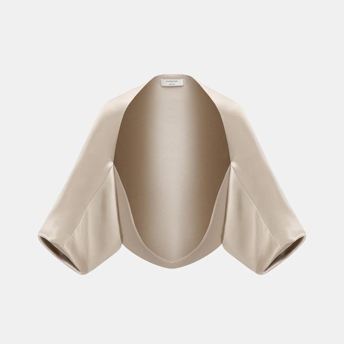 "Summer Diary" Acetate Shawl - Matt Gold