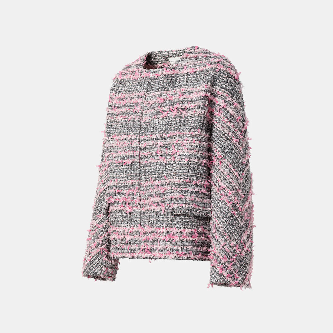 "Afternoon in Los Angeles" Oversized Tweed Jacket