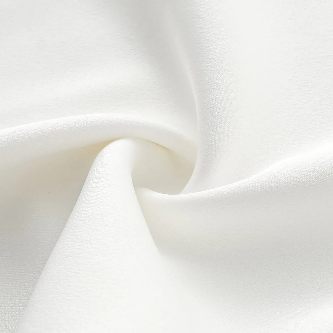 "Speak Sleek." Acetate pencil skirt—White