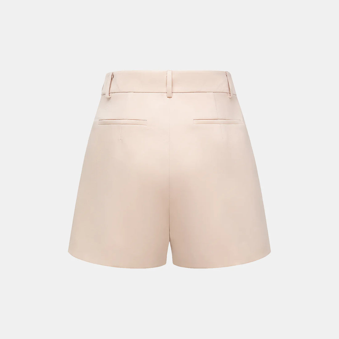 "Speak Sleek." Acetate Shorts—Pink