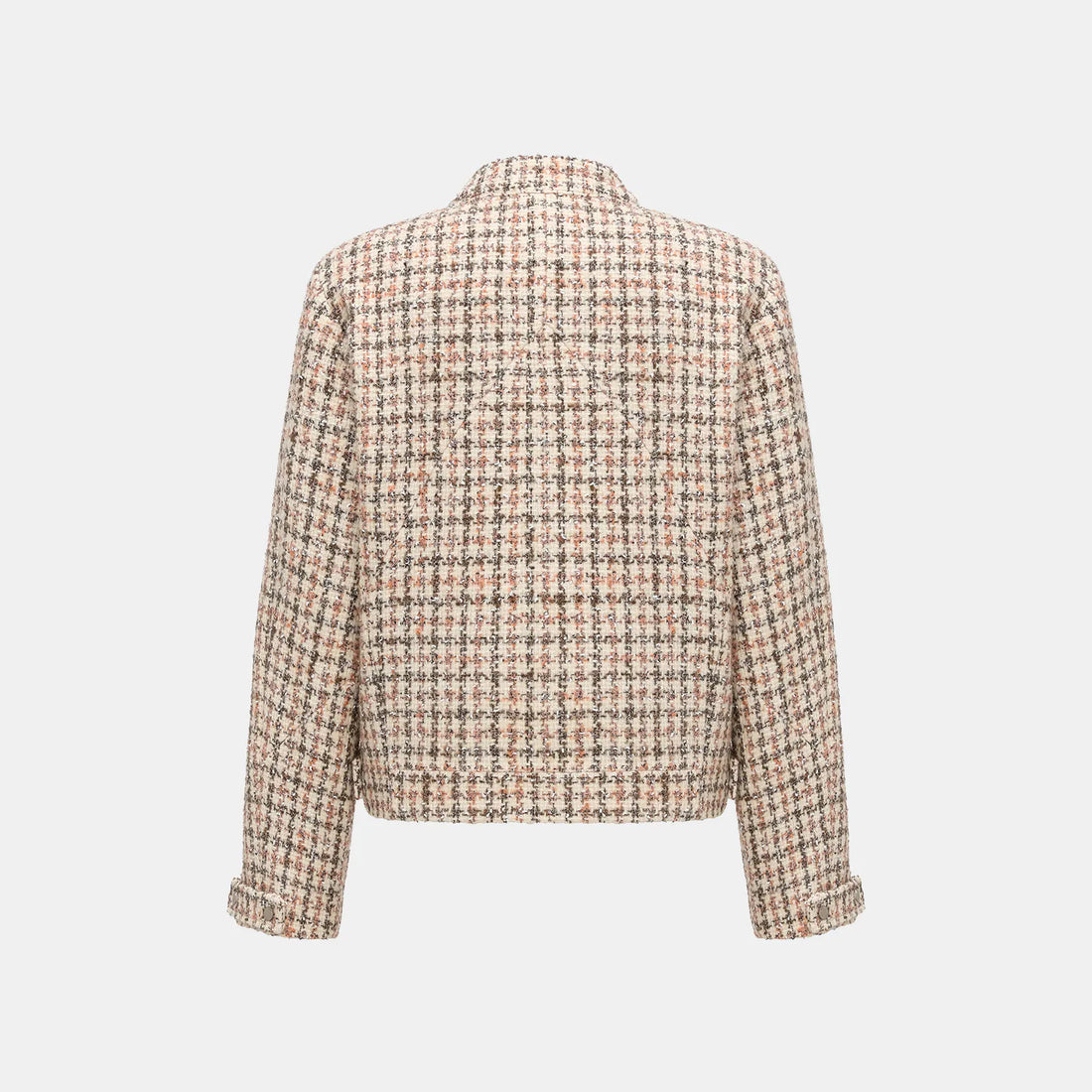 “Weekend at Monaco.” Tweed casual jacket—Brown Check