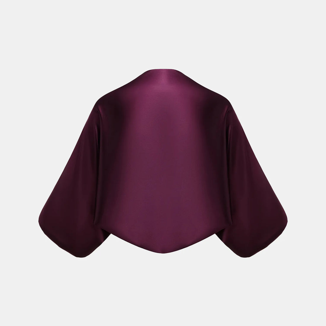"Summer Diary" acetate shawl - grape purple