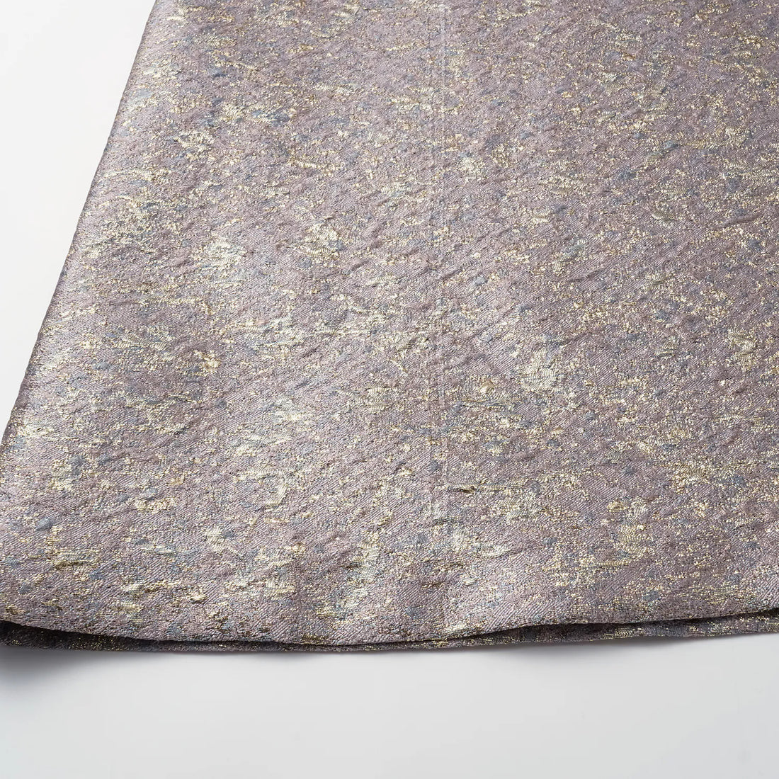 "Imperial Garden Gala" Italian-made jacquard fabric new Chinese style long dress - Wisteria around green