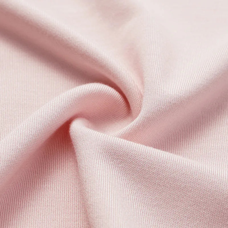 "Exquisite Daily" Ultra-soft Modal Vest/Straight Leg Pants Set - Cherry Blossom Pink