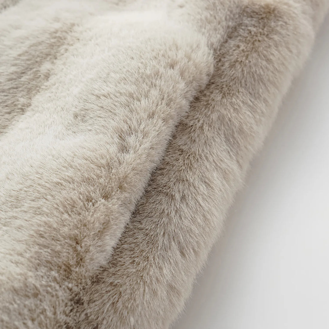 "Winter Diary" technical fur Chinese style vest jacket - silver blue gray