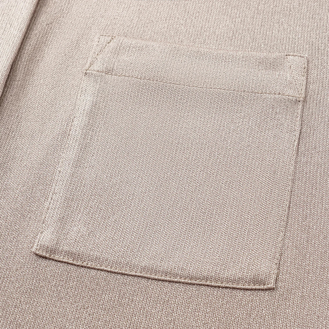 'Easy Go Chic' Acetate Oversized Shirt — Coffee