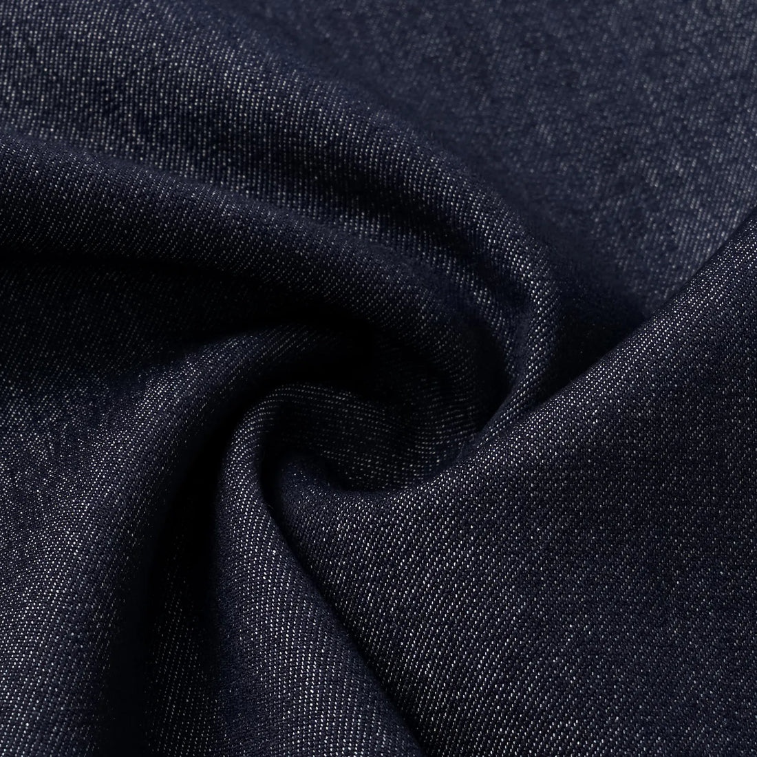 "Speak Sleek." Italian textured fabric flared pants—Denim