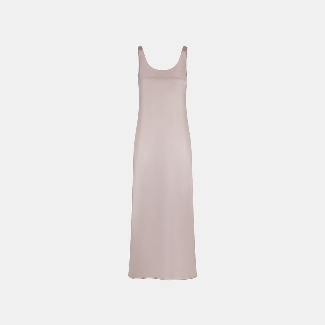 "Easy-Go Chic" Acetate Tank Dress — N0.3 Mocha Gold