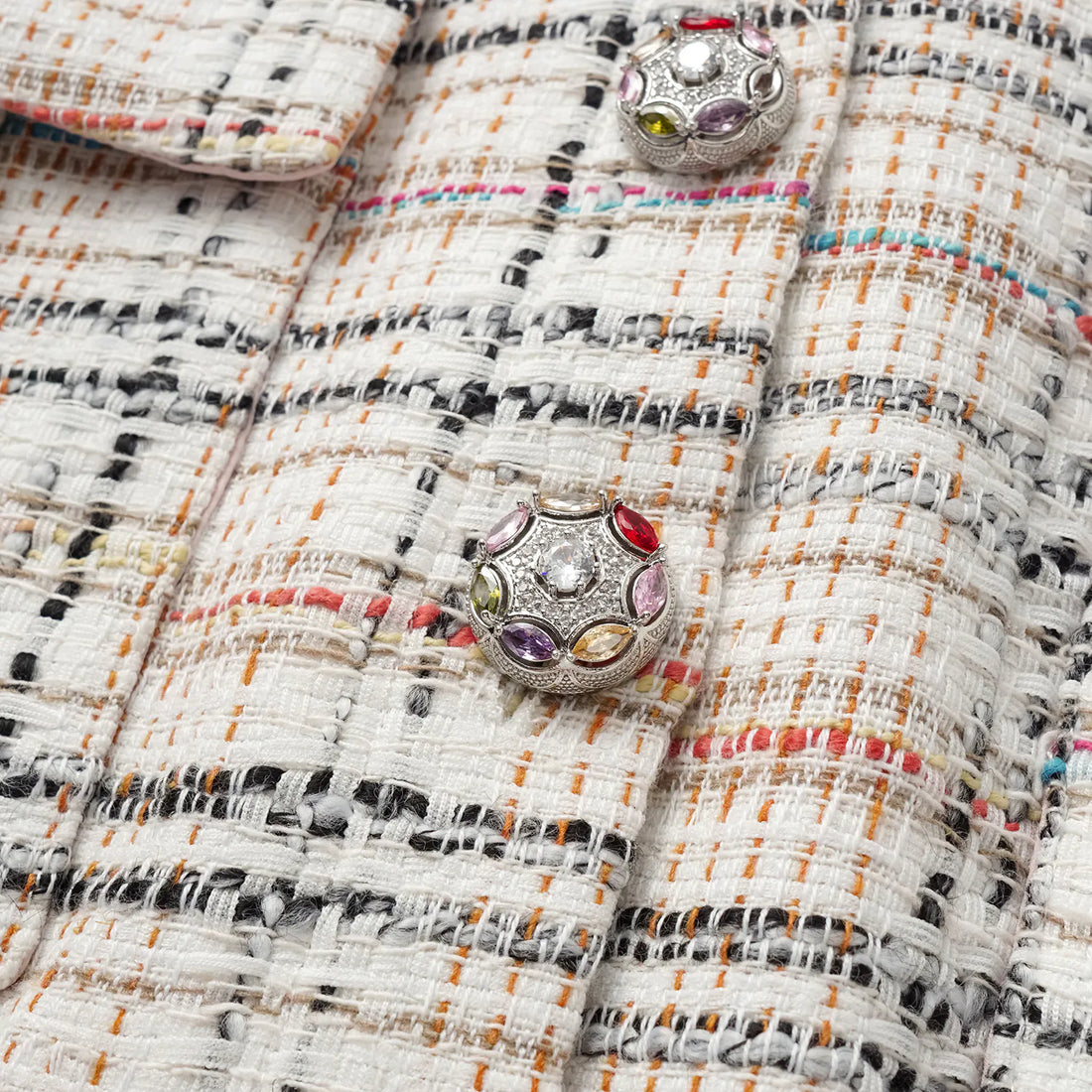"Afternoon in Los Angeles" Tweed Jumpsuit—Waffle Party