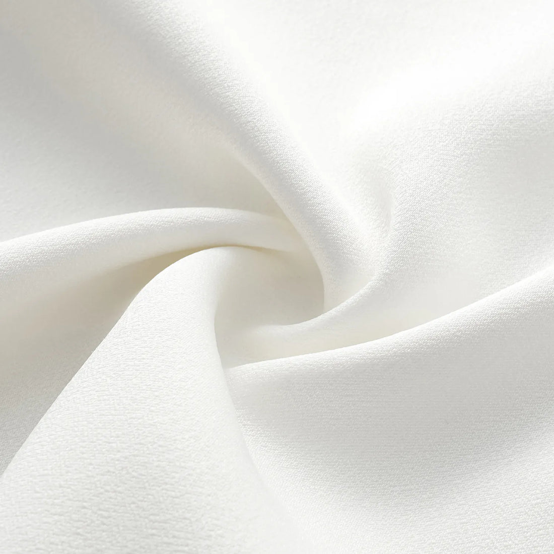"Speak Sleek." Acetate flared pants—White