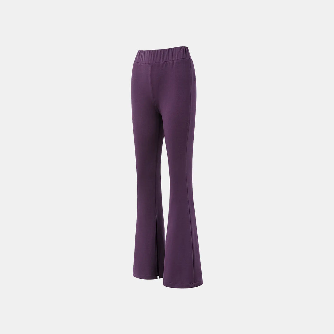"Exquisite Daily" Ultra-soft Modal Vest/Straight Leg Pants Set - Grape Purple