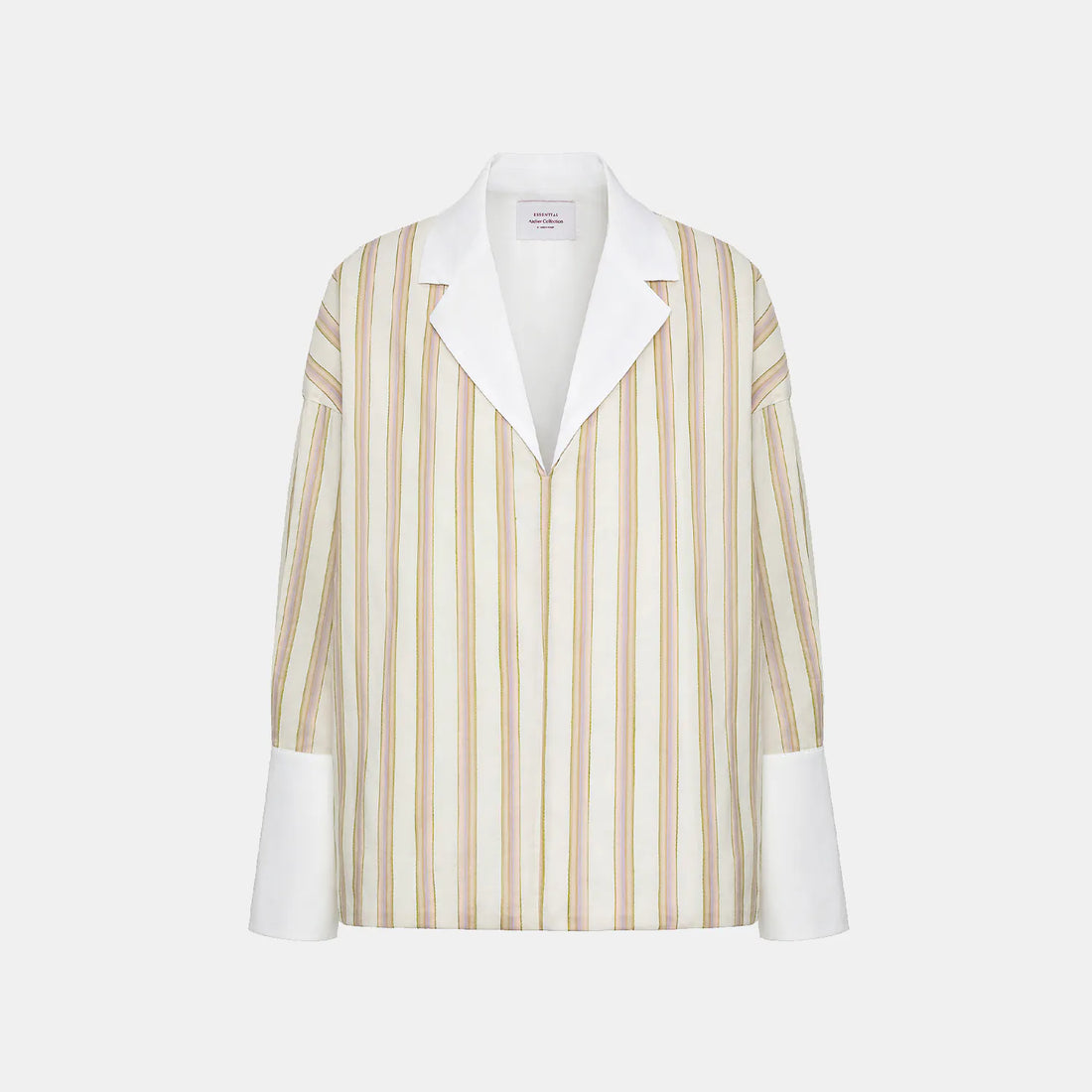 "Westminster Weekdays" Italian 3D Embroidery Oversized Shirt