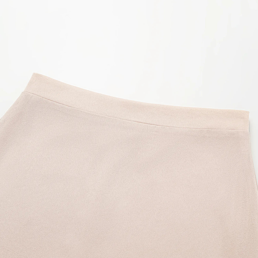 "Speak Sleek." Acetate pencil skirt—Pink