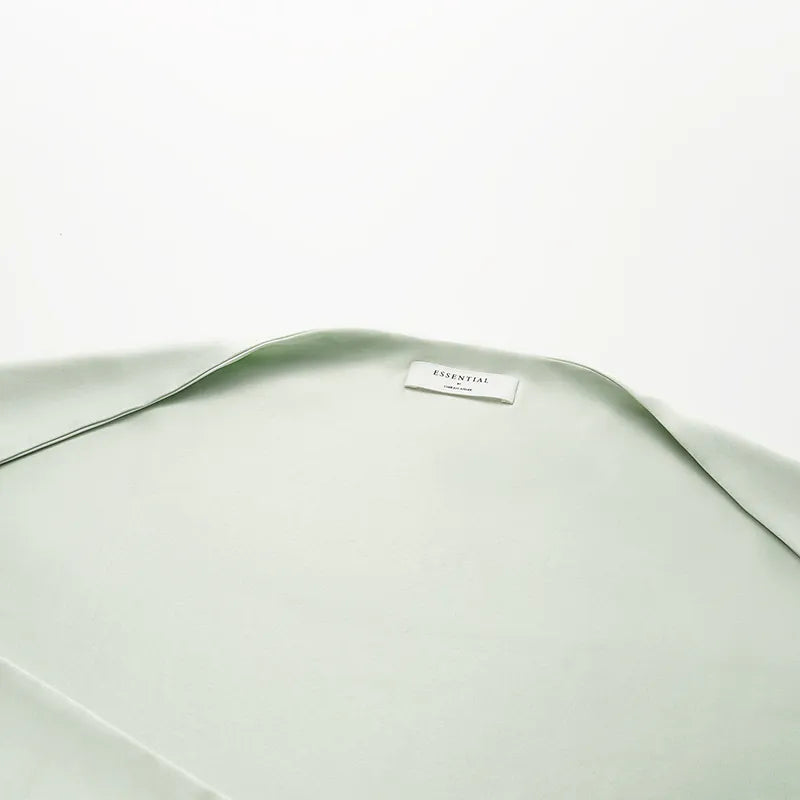 "Summer Diary" acetate shawl — mint green