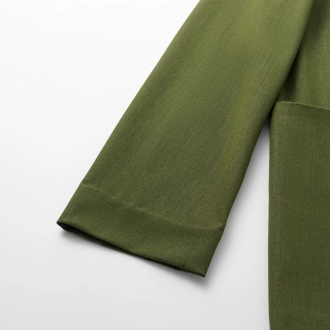 "Speak Sleek." Oversized suit jacket in Italian textured fabric—Amber Garden