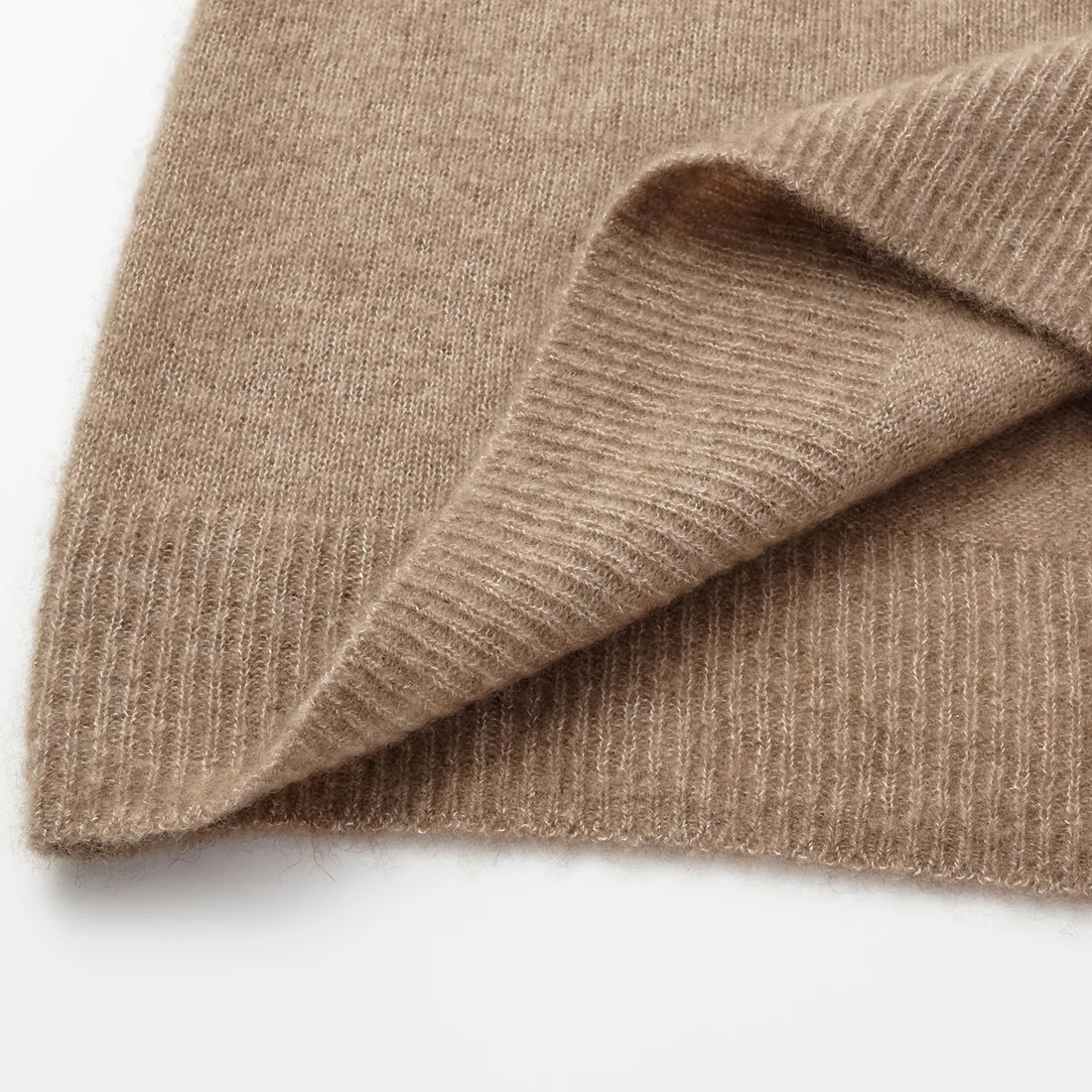 Autumn Diary Silk Cashmere 3/4 Sleeve Top—Earl Grey