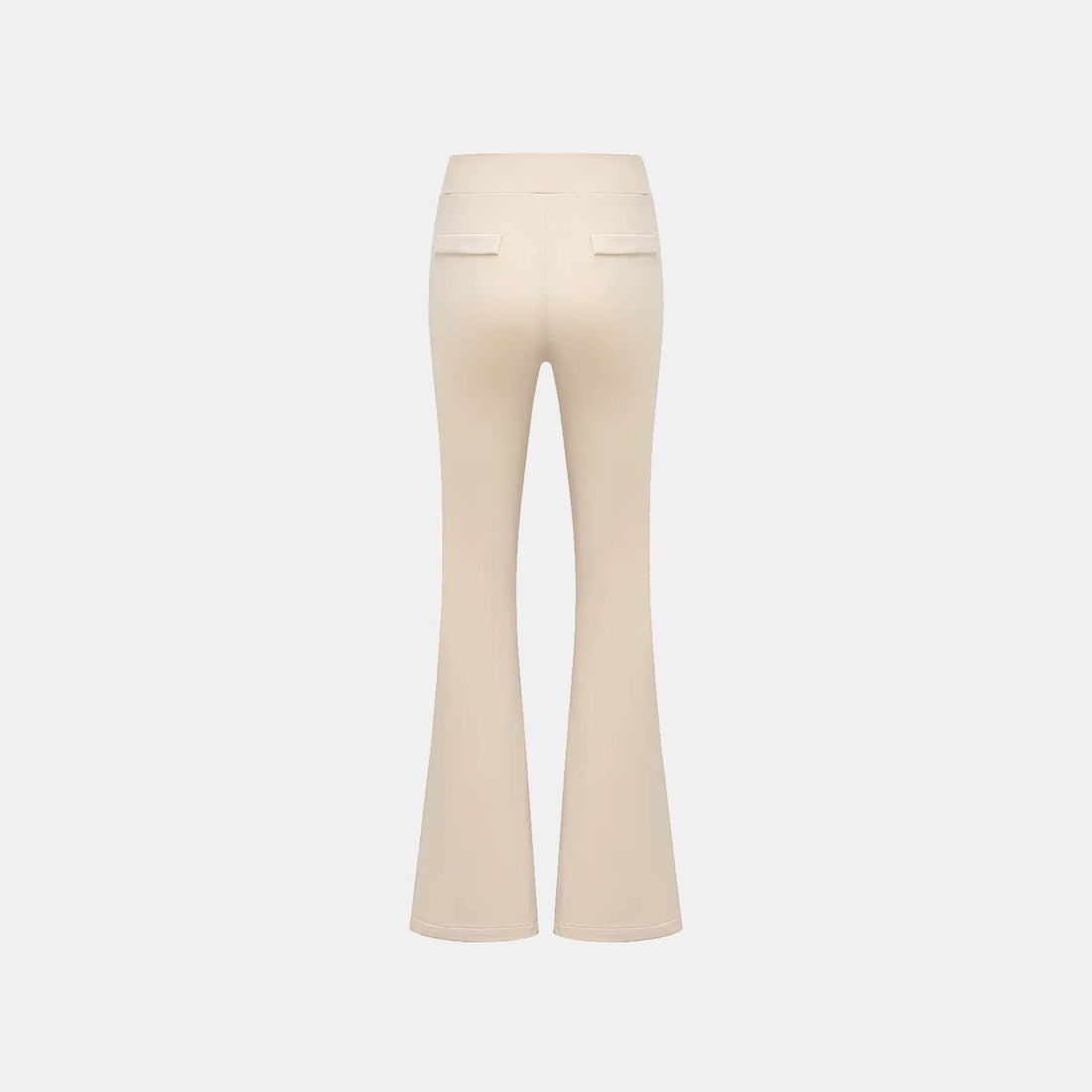 "Exquisite Daily" Ultra Soft Modal Vest/Straight Leg Pants Set - Nude