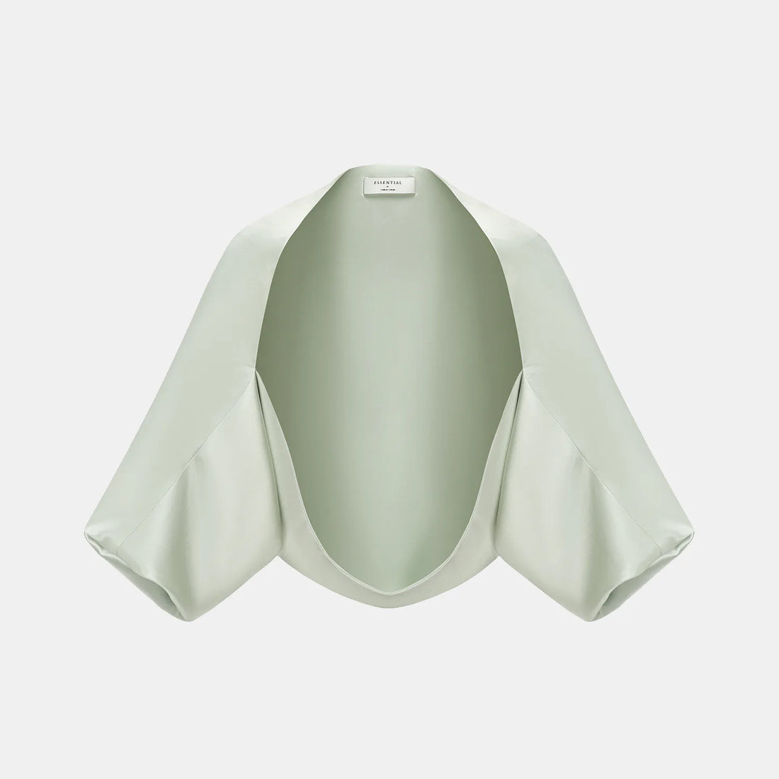 "Summer Diary" acetate shawl — mint green