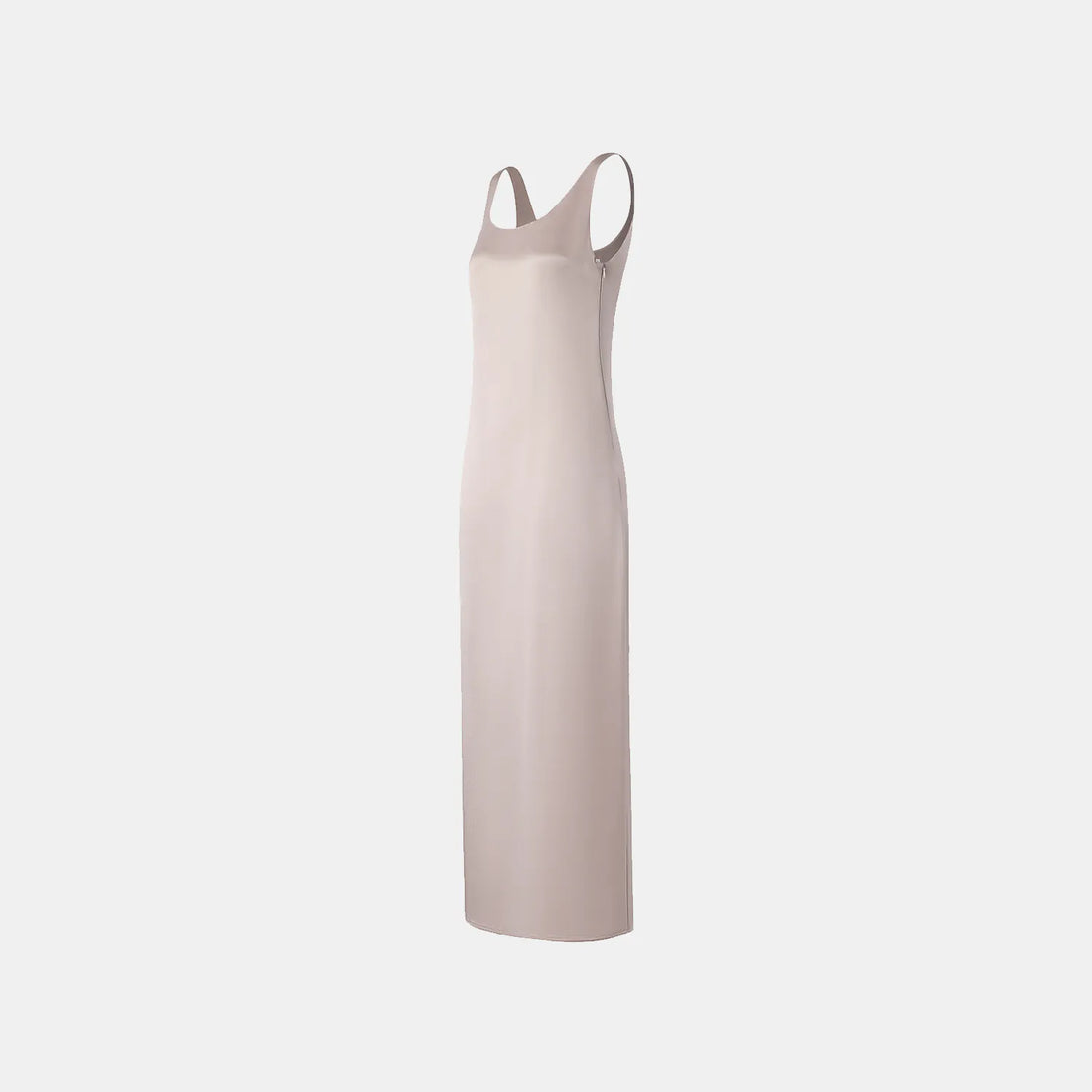 "Easy-Go Chic" Acetate Tank Dress — N0.3 Mocha Gold