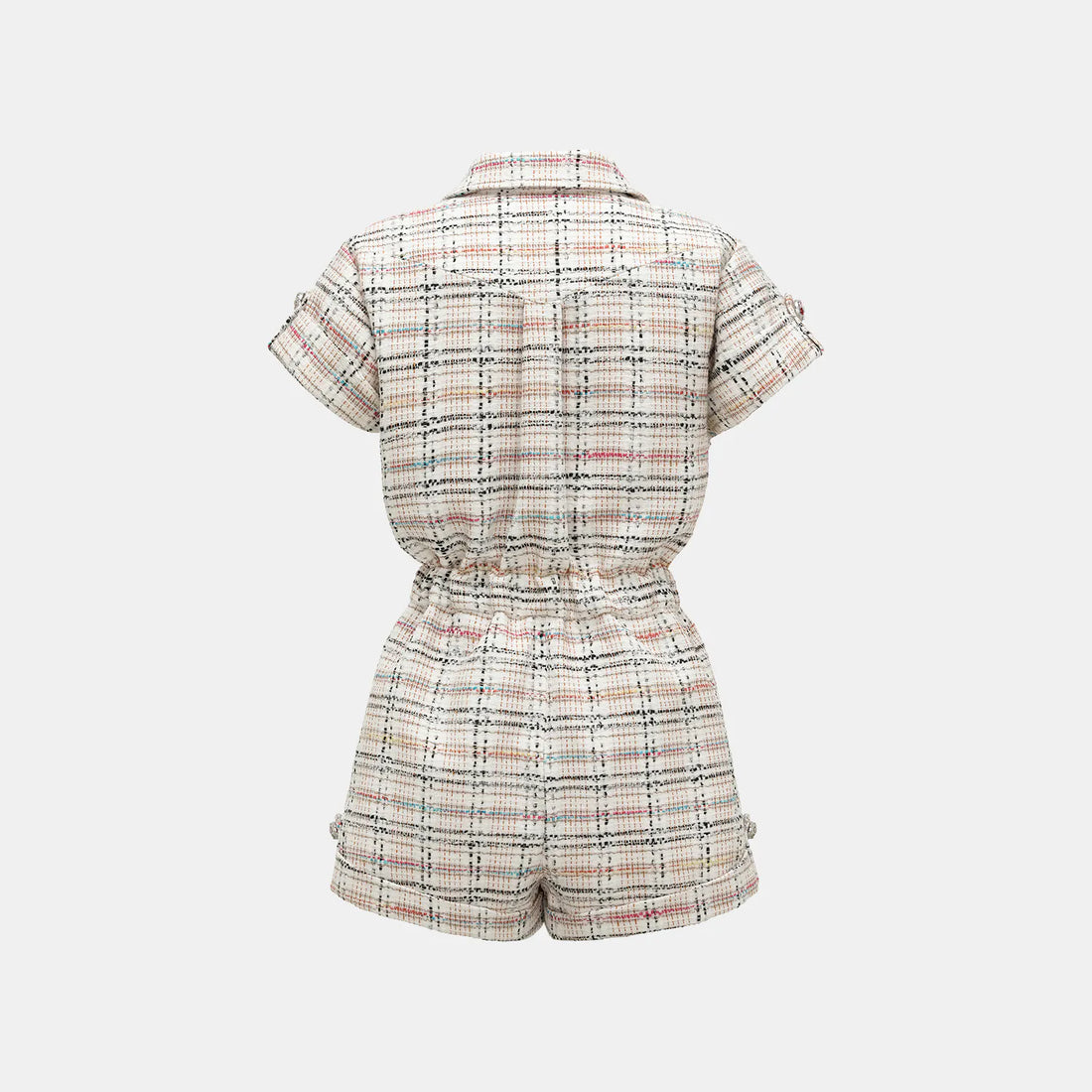 "Afternoon in Los Angeles" Tweed Jumpsuit—Waffle Party