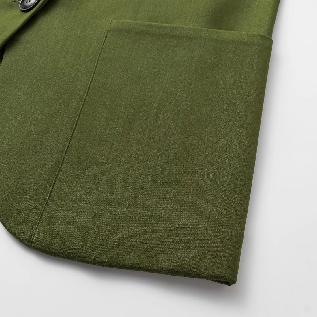 "Speak Sleek." Oversized suit jacket in Italian textured fabric—Amber Garden