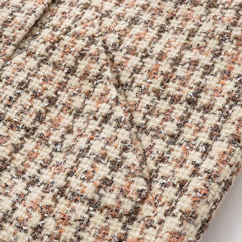 “Weekend at Monaco.” Tweed casual jacket—Brown Check