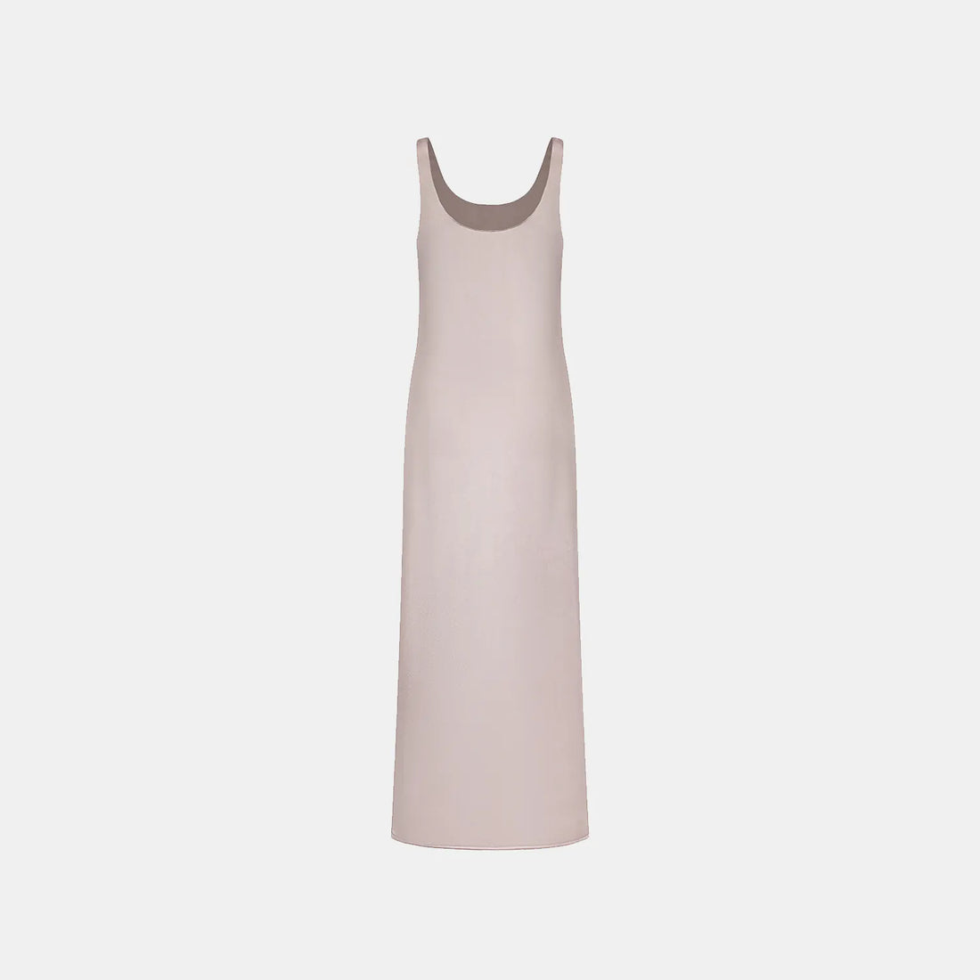 "Easy-Go Chic" Acetate Tank Dress — N0.3 Mocha Gold