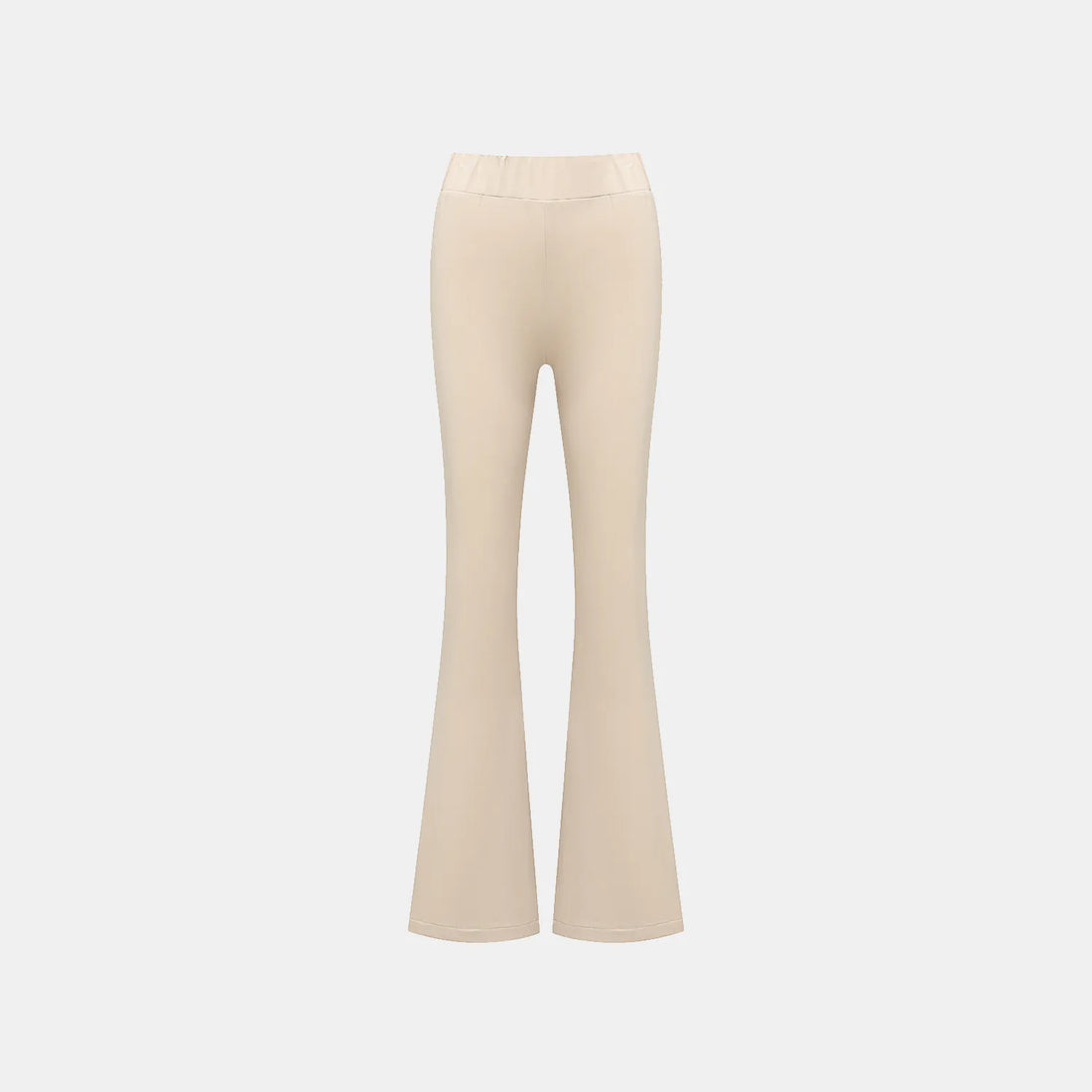 "Exquisite Daily" Ultra Soft Modal Vest/Straight Leg Pants Set - Nude
