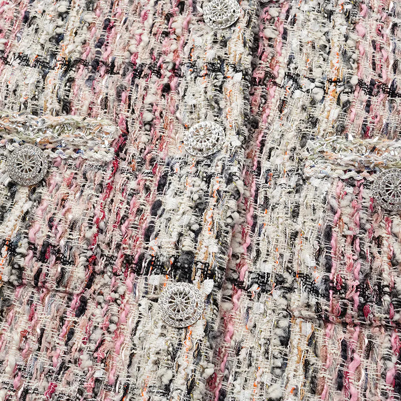 “Brunch at Ritz” tweed jacket—Ispahan