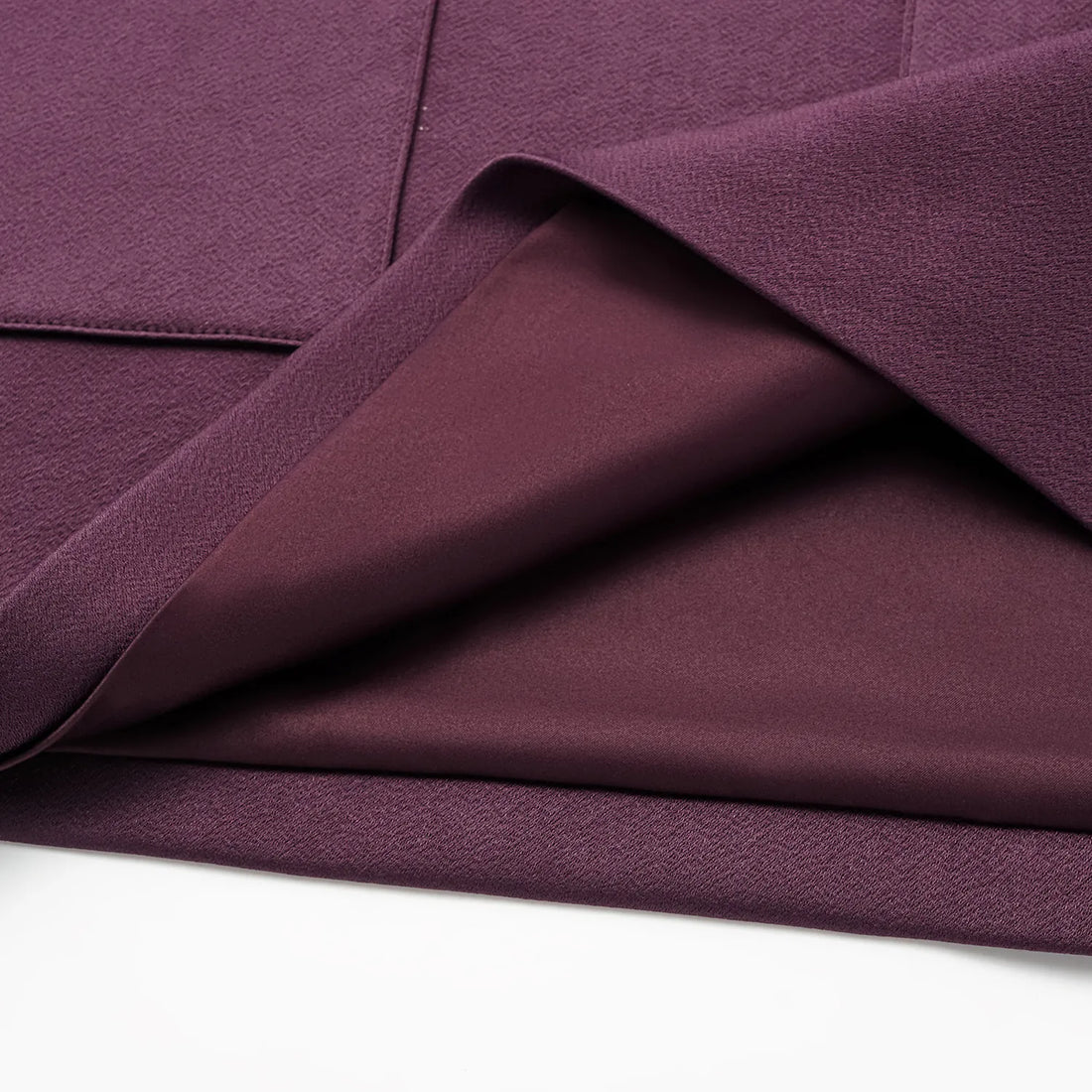 "Easy-go Chic" Heavy Acetate Casual Dress - Purple