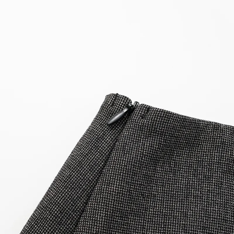 "Essential Golf Collection" Technical Fabric Culotte — Black