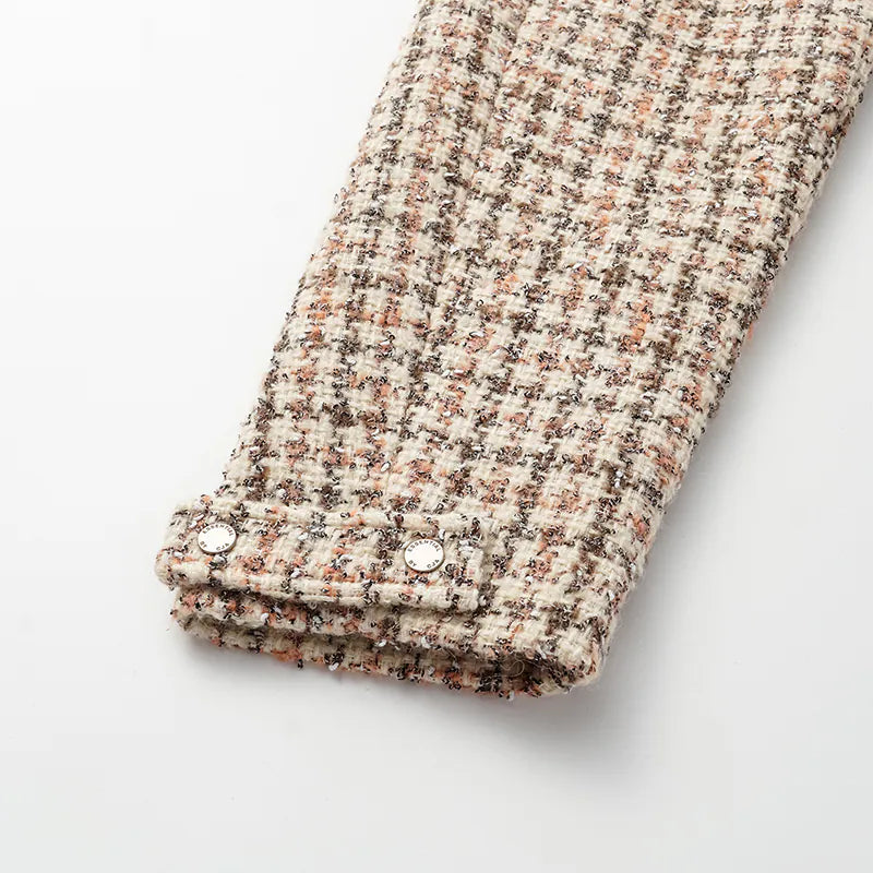 “Weekend at Monaco.” Tweed casual jacket—Brown Check
